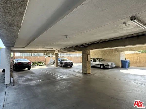 a view of a cars parking space