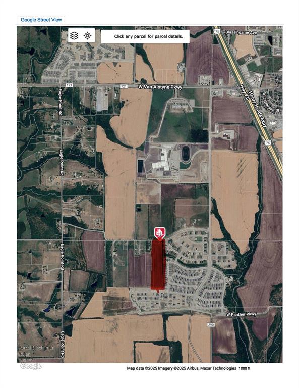 Tbv Cartwright Road Van Alstyne, TX 75495 - Photo 1 of 5 an aerial view of a house with swimming pool