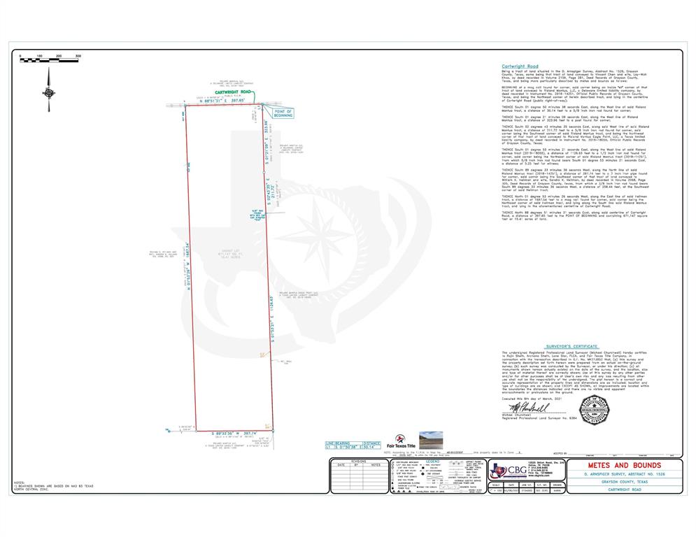 Tbv Cartwright Road Van Alstyne, TX 75495 - Photo 4 of 5 a picture of a room
