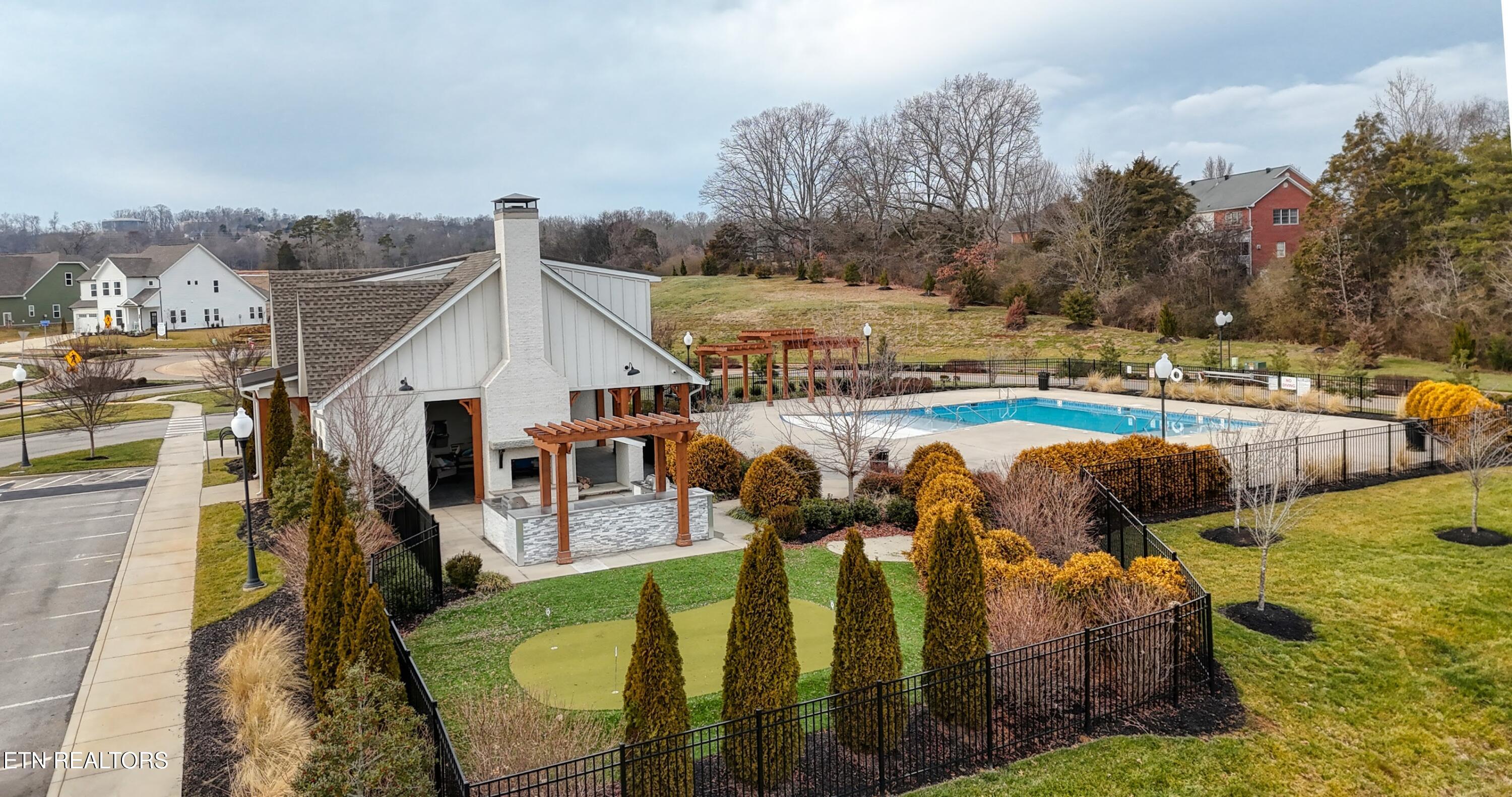 166 Goldheart Road Farragut, TN 37934 - Photo 38 of 44 166 Goldheart Rd close side of pool