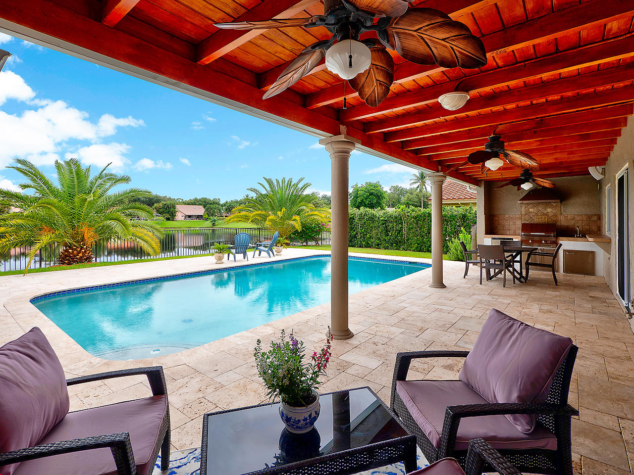 2621 Northwest 39th Street Boca Raton, FL 33434 - Photo 1 of 32 Stunning pool and lakeside viewing home