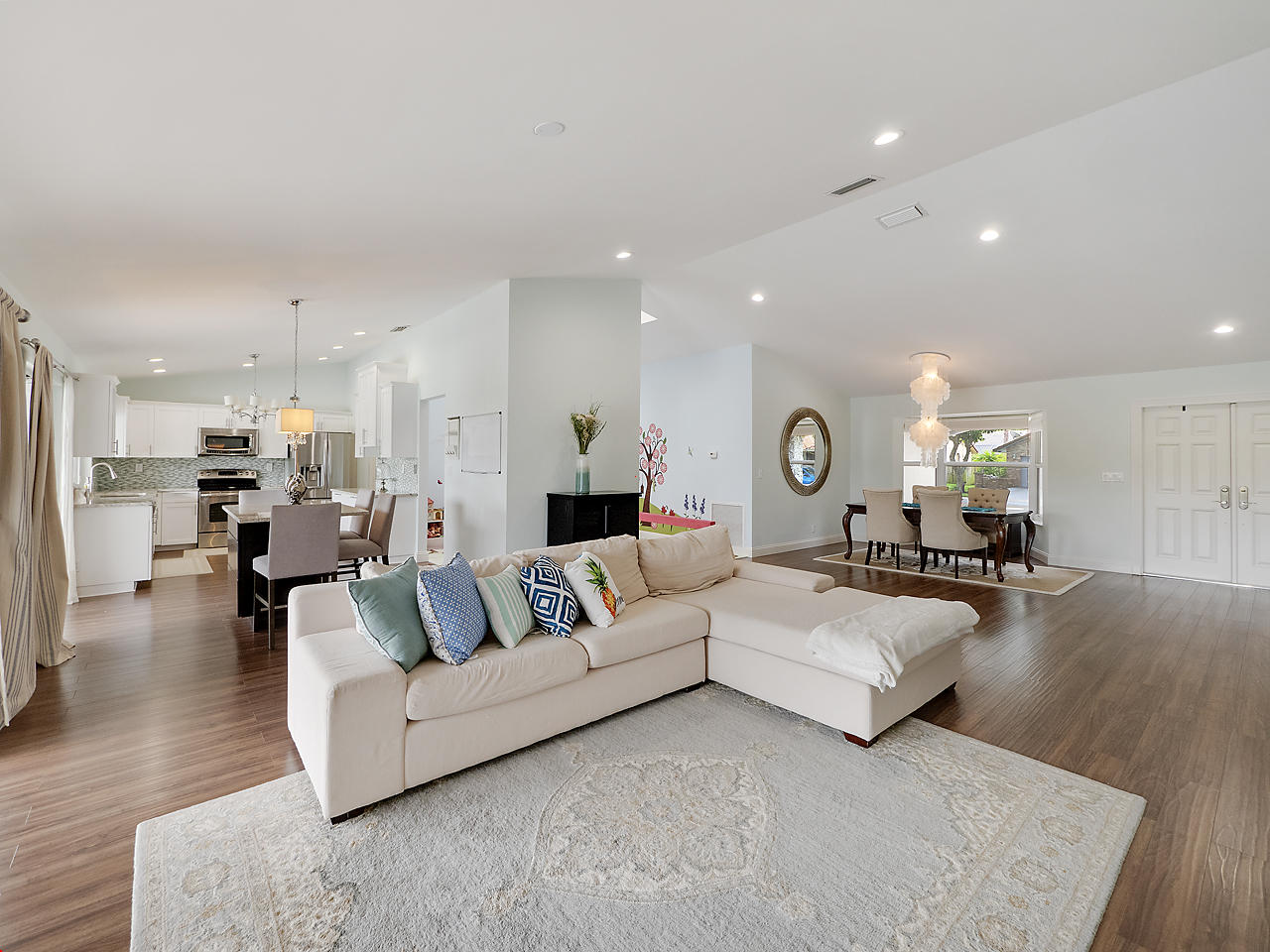 2621 Northwest 39th Street Boca Raton, FL 33434 - Photo 10 of 32 Great Room & Kitchen