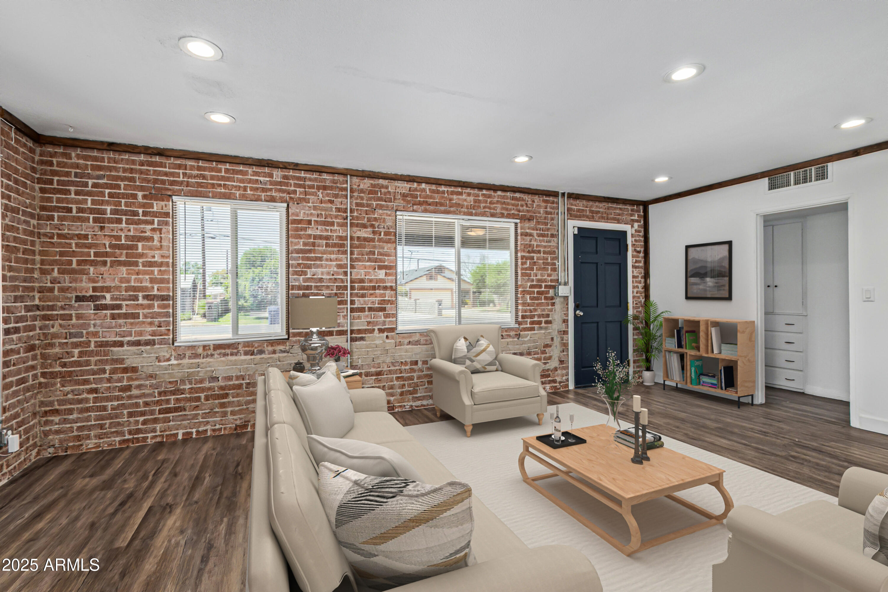 2615 North 29th Place Phoenix, AZ 85008 - Photo 5 of 26 a living room with furniture and a large window
