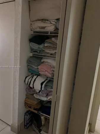 a view of walk in closet