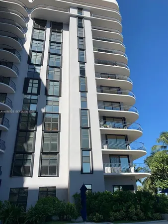 a front view of a multi story building