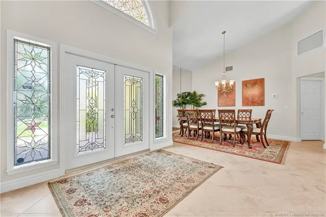 a view of a livingroom with furniture and window