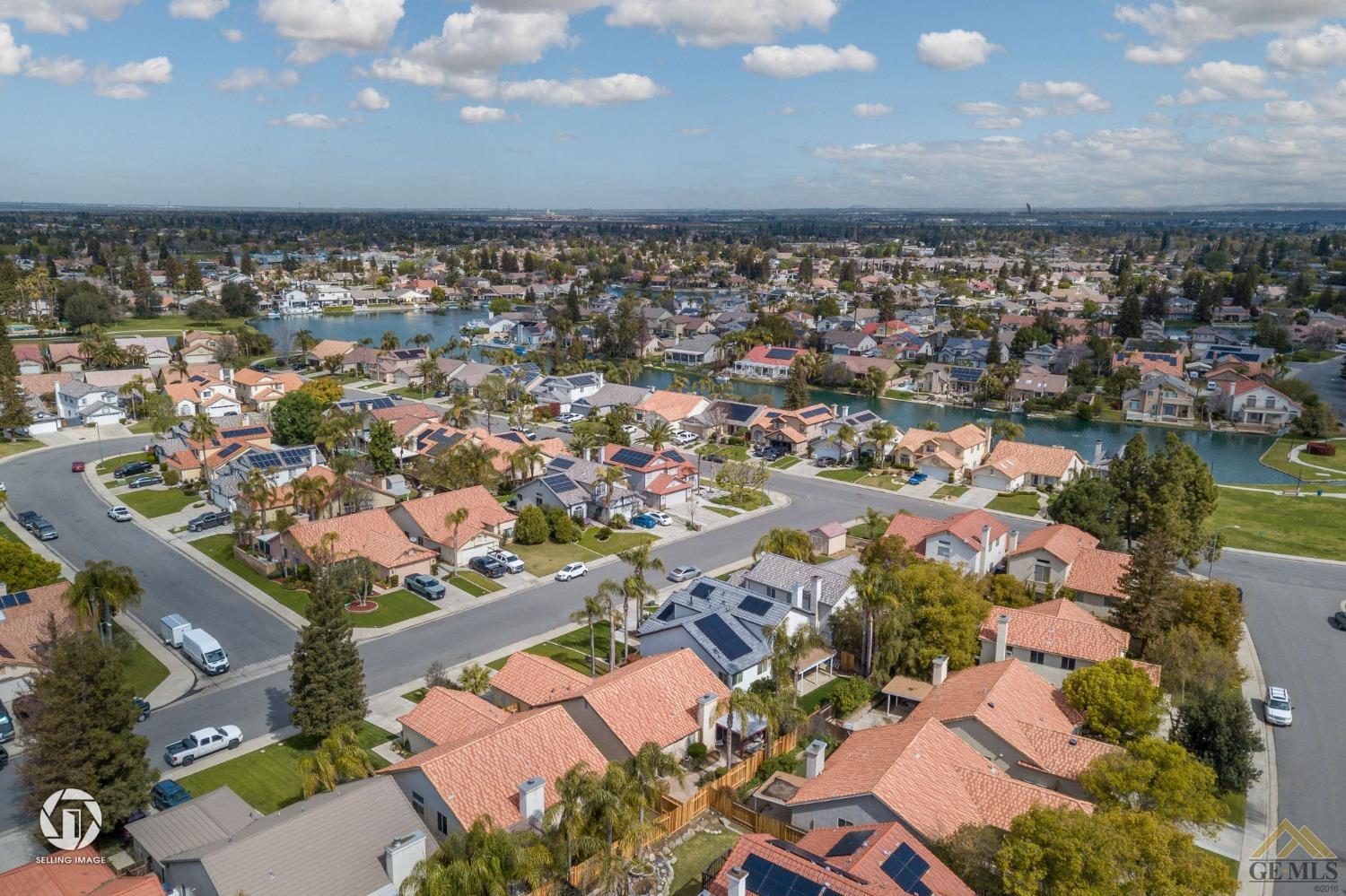 Undisclosed Address Bakersfield, CA 93312 - Photo 24 of 33 an aerial view of a city