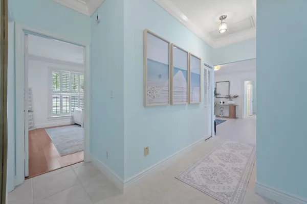 a room that has a bed and a table in it