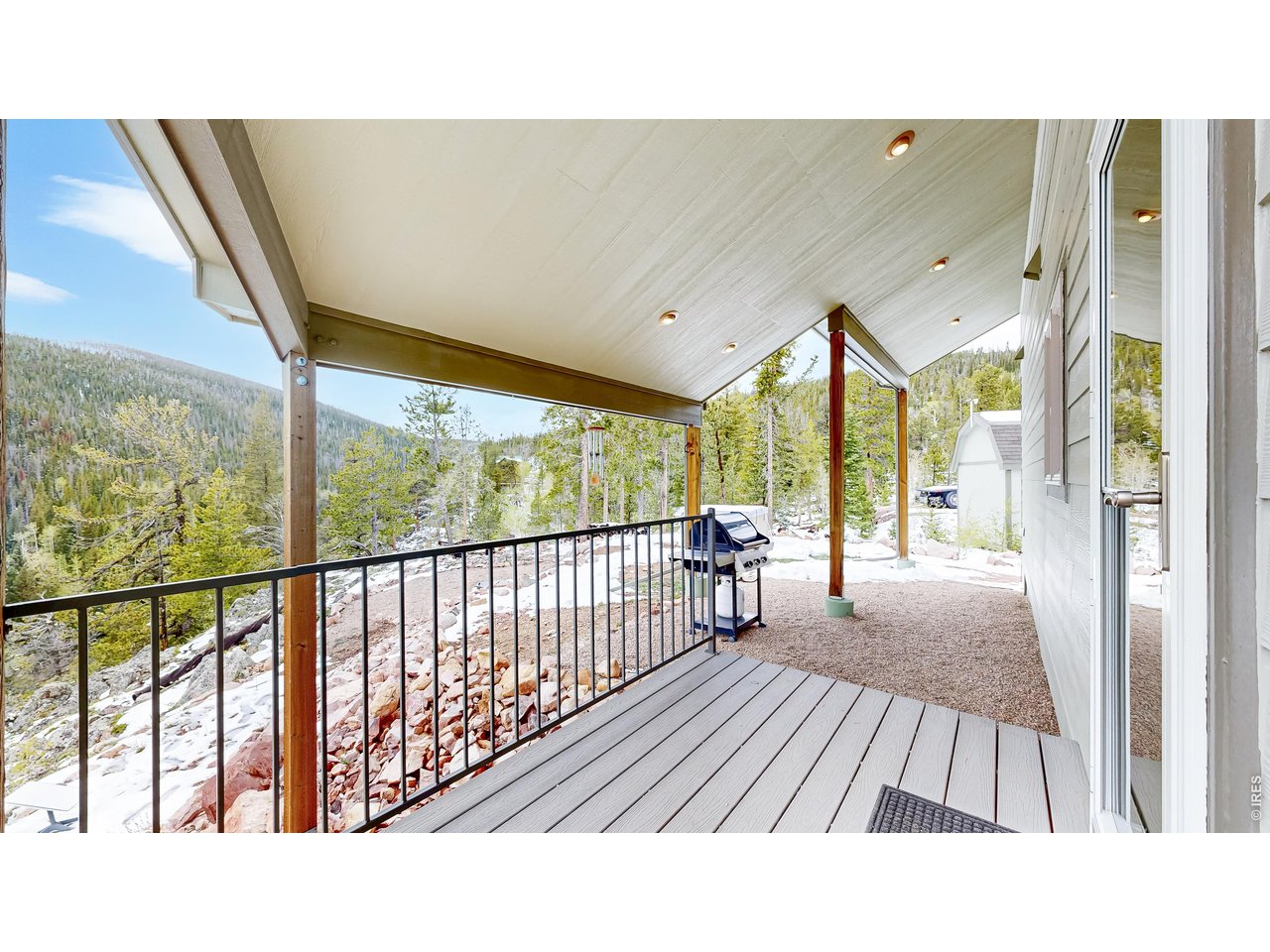296 Elkridge Road Red Feather Lakes, CO 80545 - Photo 5 of 47 Covered front door area