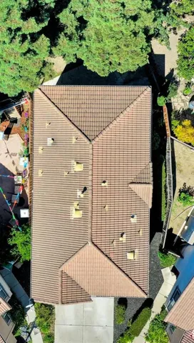 a view of outdoor space with a car park