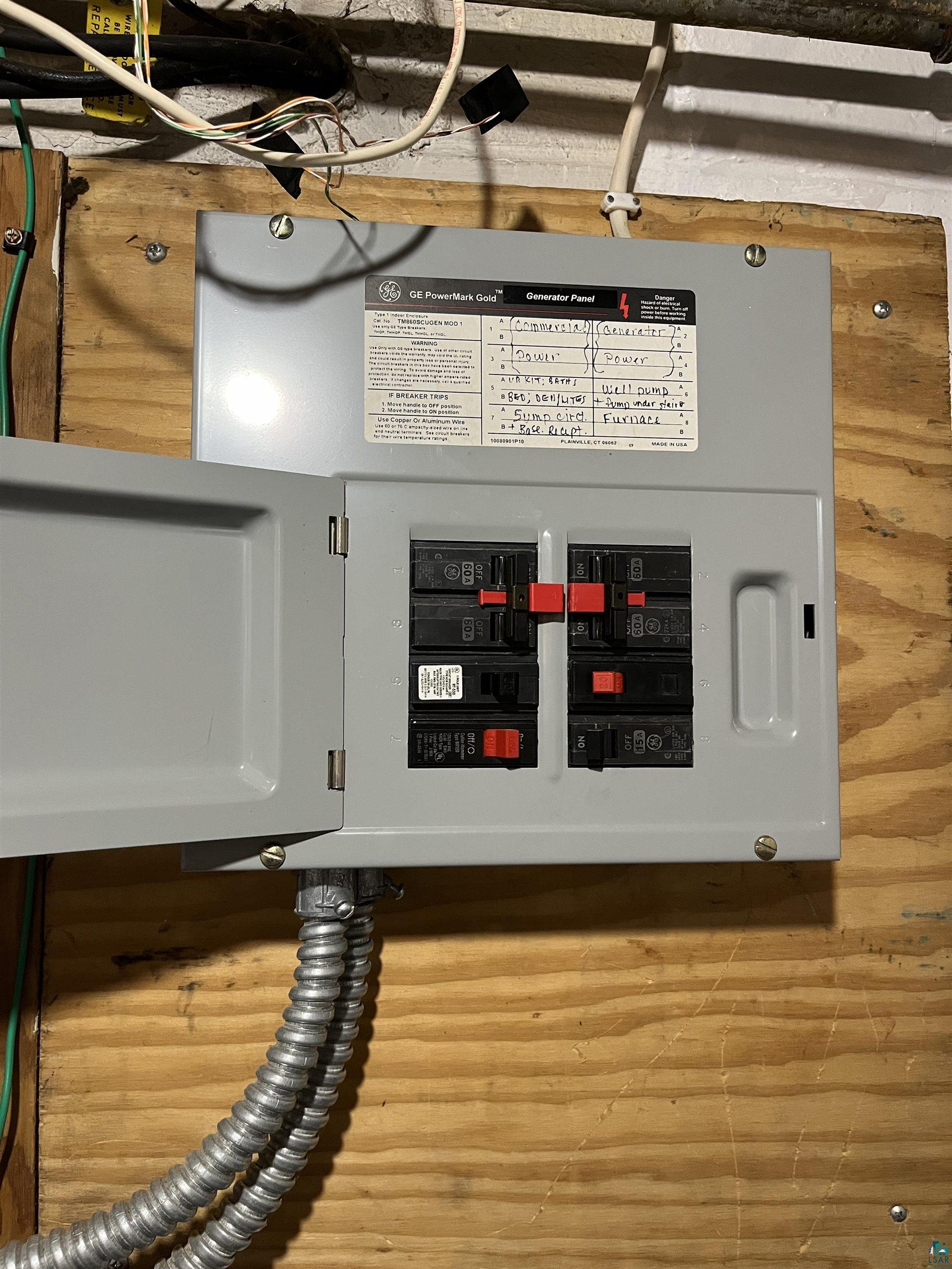 4190 Charles Road Rice Lake, MN 55803 - Photo 46 of 46 Wired for generator