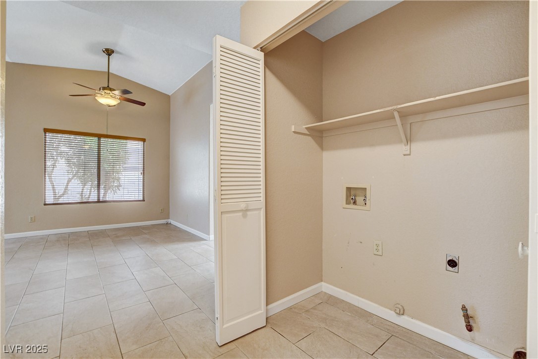 2824 Mayfair Avenue Henderson, NV 89074 - Photo 35 of 46 Laundry area with hookup for a gas or electric dryer, washer hookup