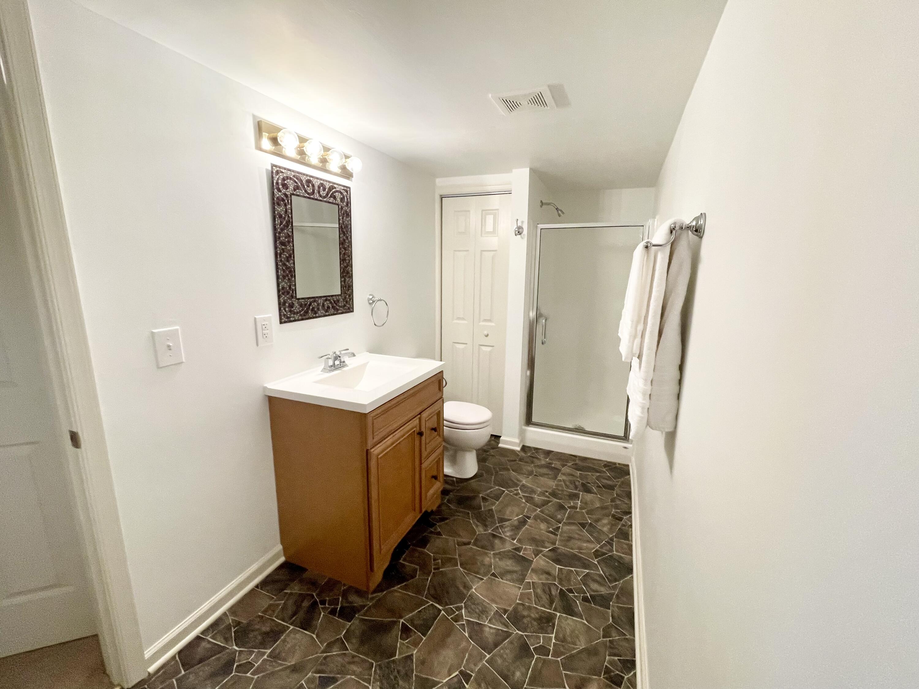213 Saunders Point Road, Unit 6 Huddleston, VA 24104 - Photo 13 of 21 Lower Level Bathroom
