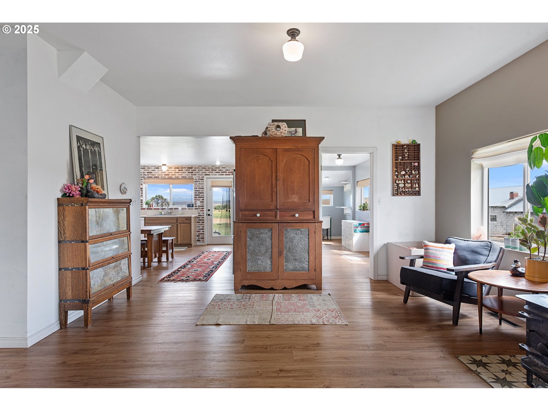 47219 Highway 30 Haines, OR 97833 - Photo 20 of 38 a living room with furniture and wooden floor