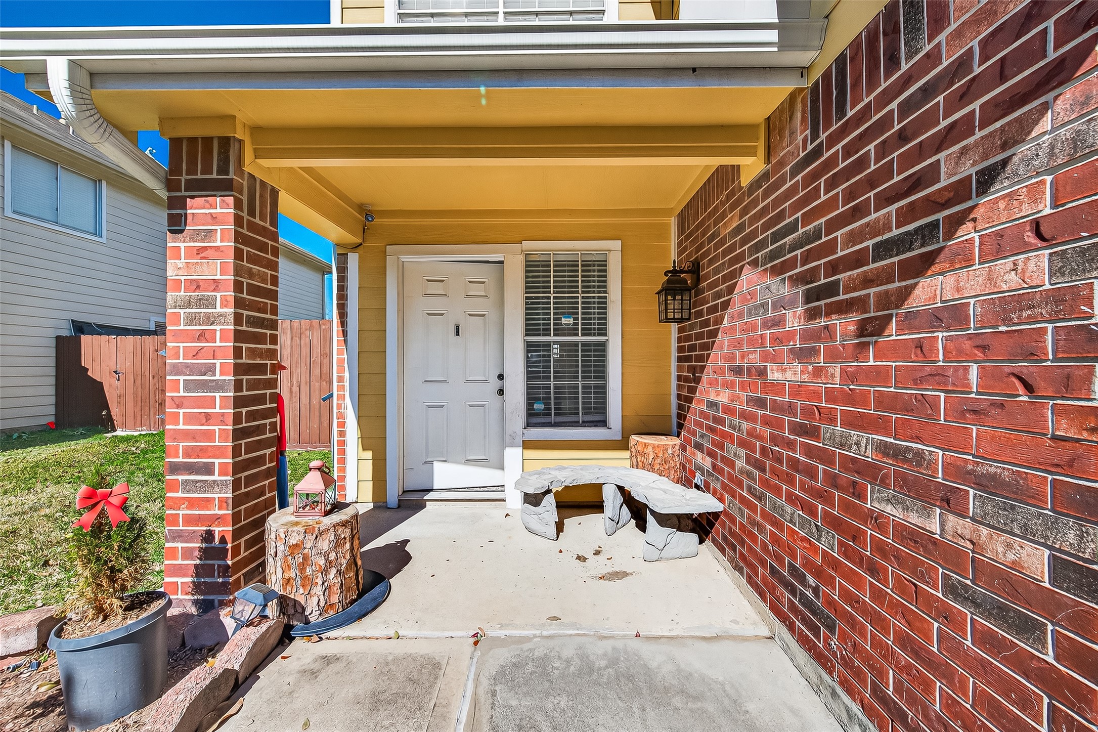 2202 Falling Oaks Road Houston, TX 77038 - Photo 4 of 47 A cozy front porch adds to its inviting curb appeal.
