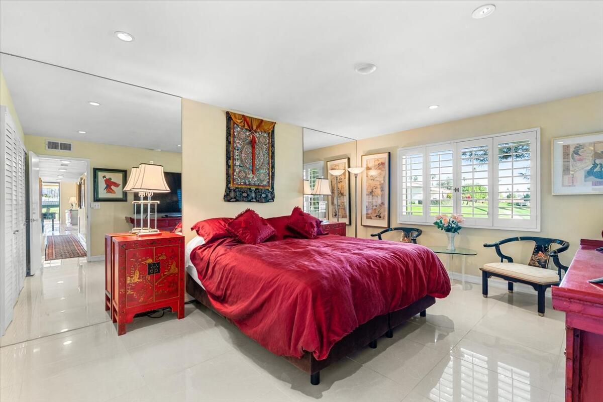 1 Cueta Drive Rancho Mirage, CA 92270 - Photo 17 of 39 a bed room with a bed and a couch