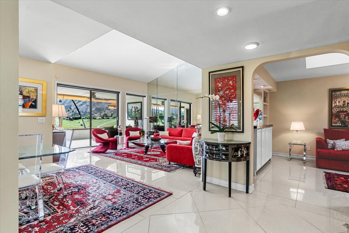 1 Cueta Drive Rancho Mirage, CA 92270 - Photo 8 of 39 a living room with furniture and a rug