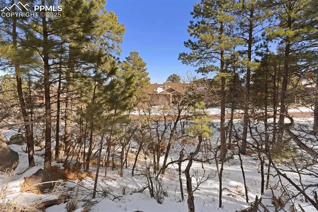 a view of outdoor space with seating