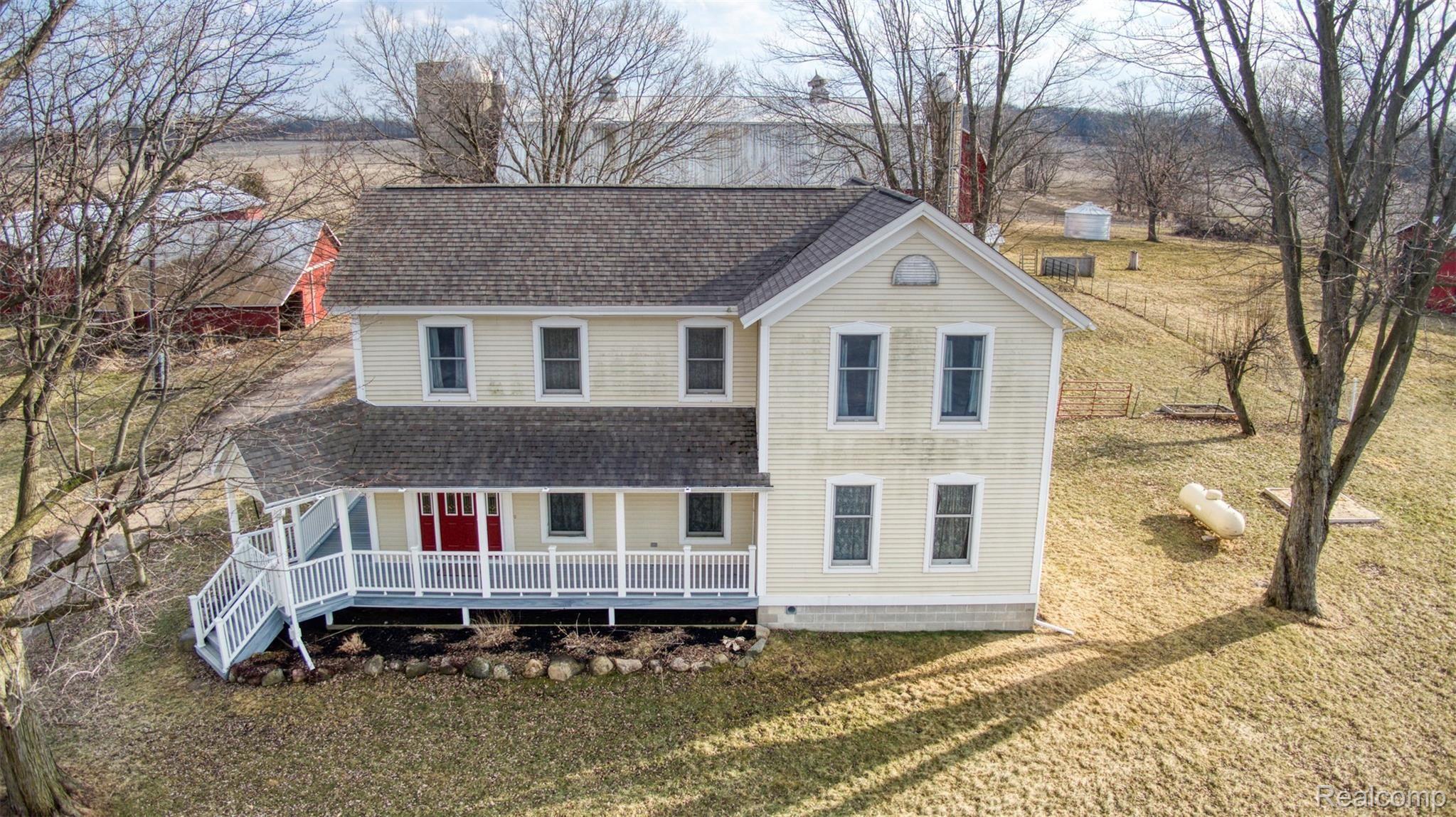 9503 Lahring Road Gaines, MI 48436 - Photo 48 of 78 FRONT HIGHER ELEVATION VIEW OF THE FRONT