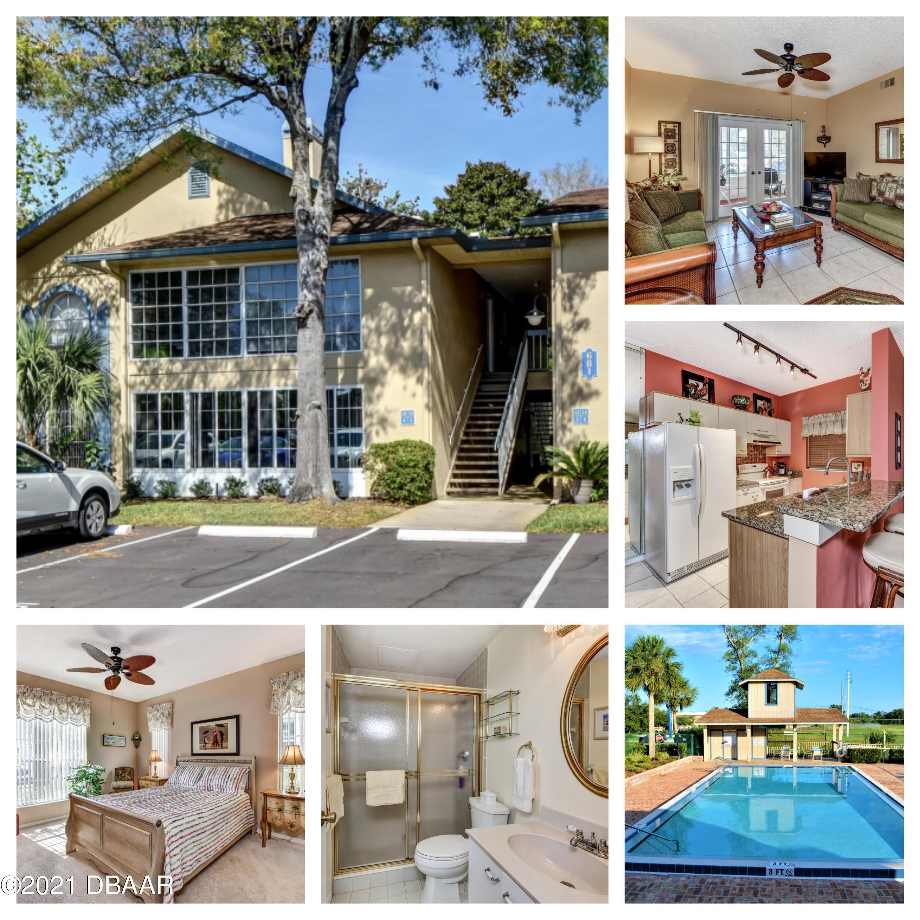 681 Wellington Station Boulevard, Unit 4 Ormond Beach, FL 32174 - Photo 1 of 27 16-Master Bath_Fotor_Collage