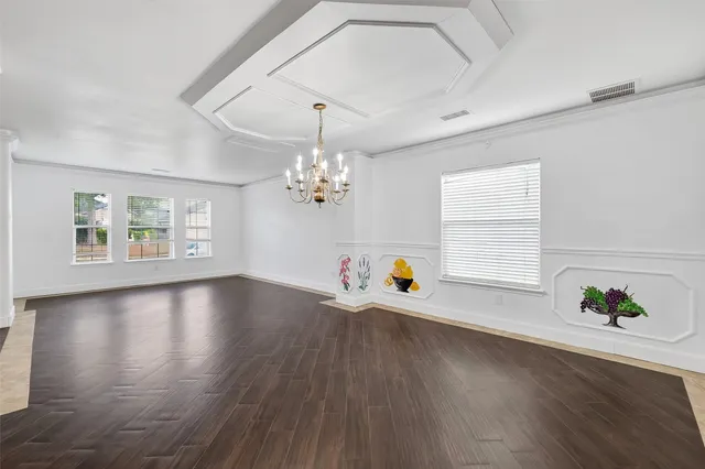 a view of livingroom with hardwood floor and window
