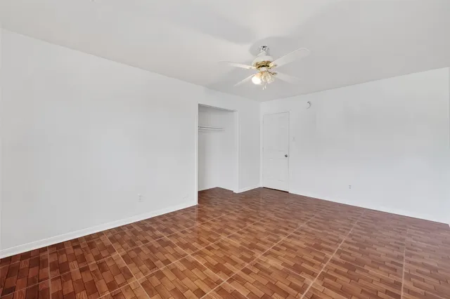 wooden floor in a room