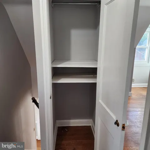 a view of walk in closet