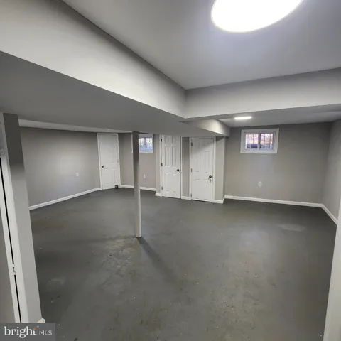 a view of a room with an empty space