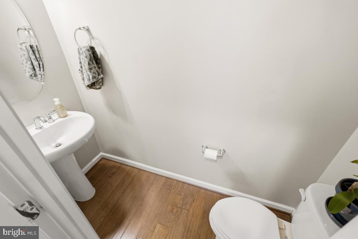 23517 Public House Road, Unit H Clarksburg, MD 20871 - Photo 14 of 49 a bathroom with a toilet and a sink