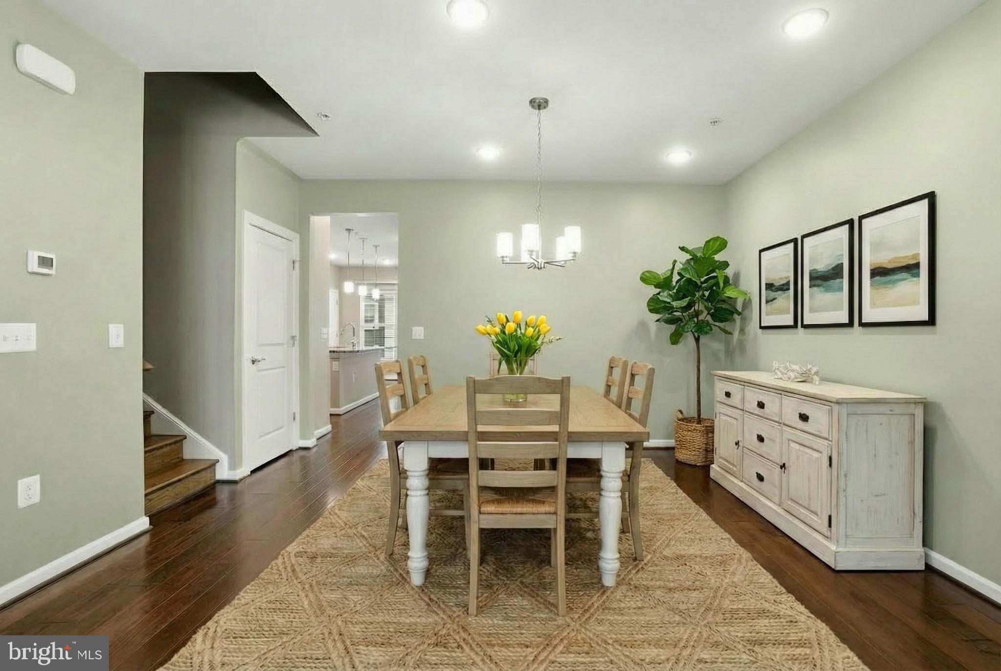 23517 Public House Road, Unit H Clarksburg, MD 20871 - Photo 10 of 49 a dining room with furniture and window