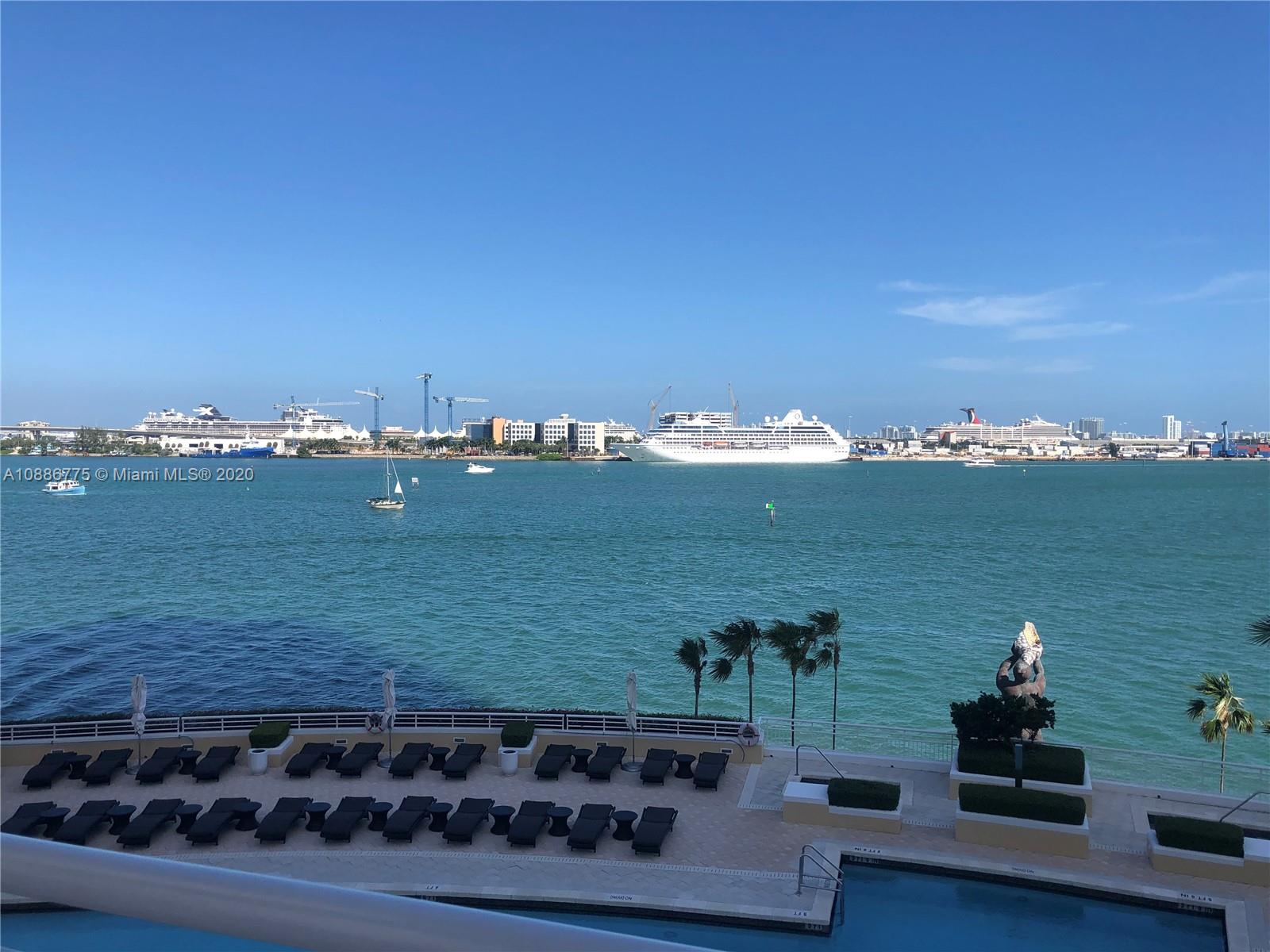 808 Brickell Key Drive, Unit 2601 Miami, FL 33131 - Photo 27 of 29 a view of a lake with nearby beach