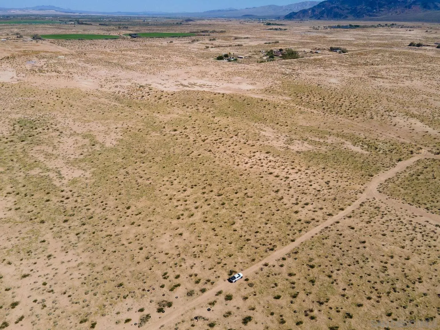 0 Radome Road, Unit 20 Newberry Springs, CA 92365 - Photo 13 of 33 a view of a dry yard with wooden floor