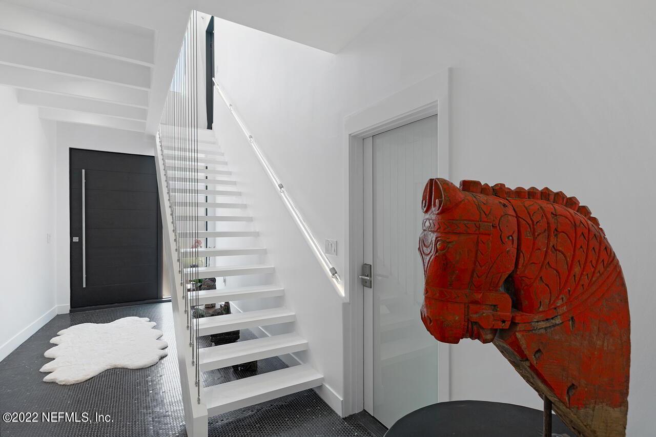 1304 Strand Street Neptune Beach, FL 32266 - Photo 8 of 58 Floating Staircase