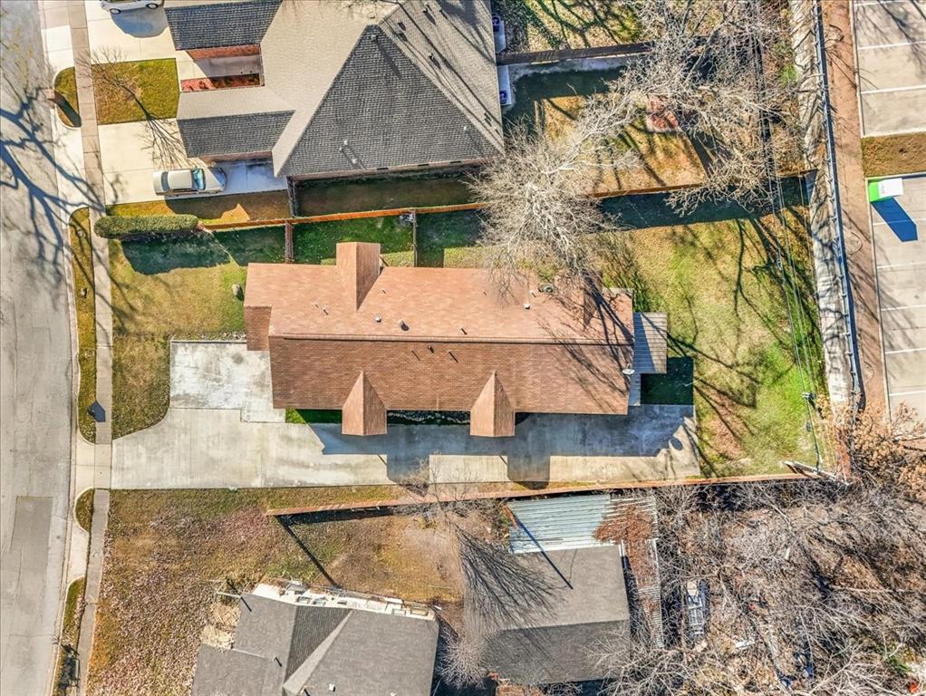 112 Del Rio Avenue, Unit A & B Benbrook, TX 76126 - Photo 26 of 33 an aerial view of a house with swimming pool