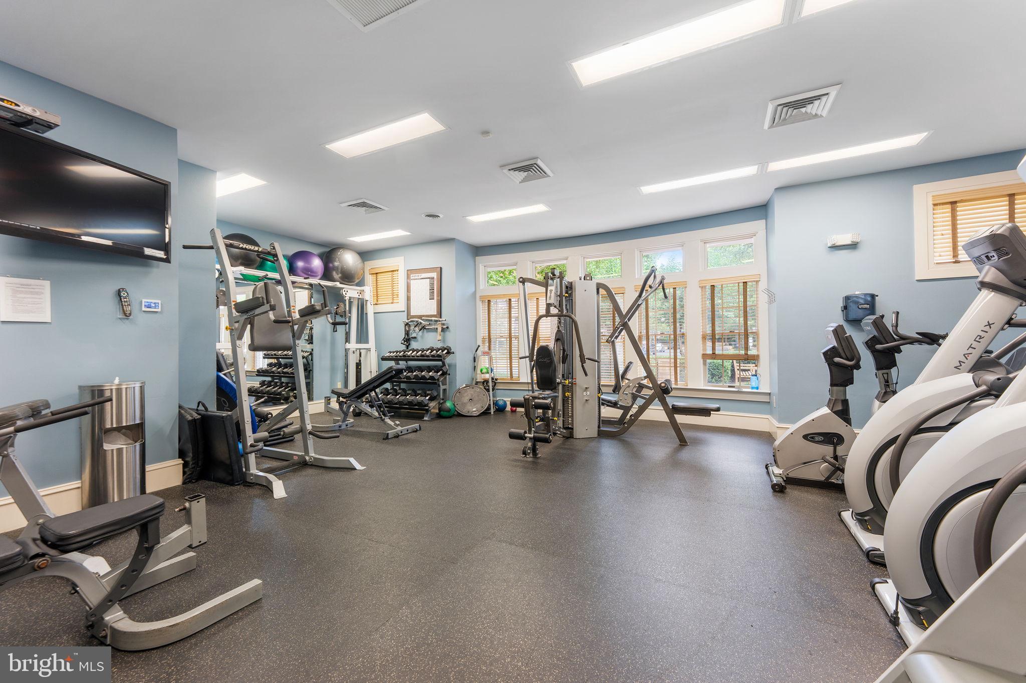 12170 Abington Hall Place, Unit 201 Reston, VA 20190 - Photo 33 of 39 a view of a room with gym equipment