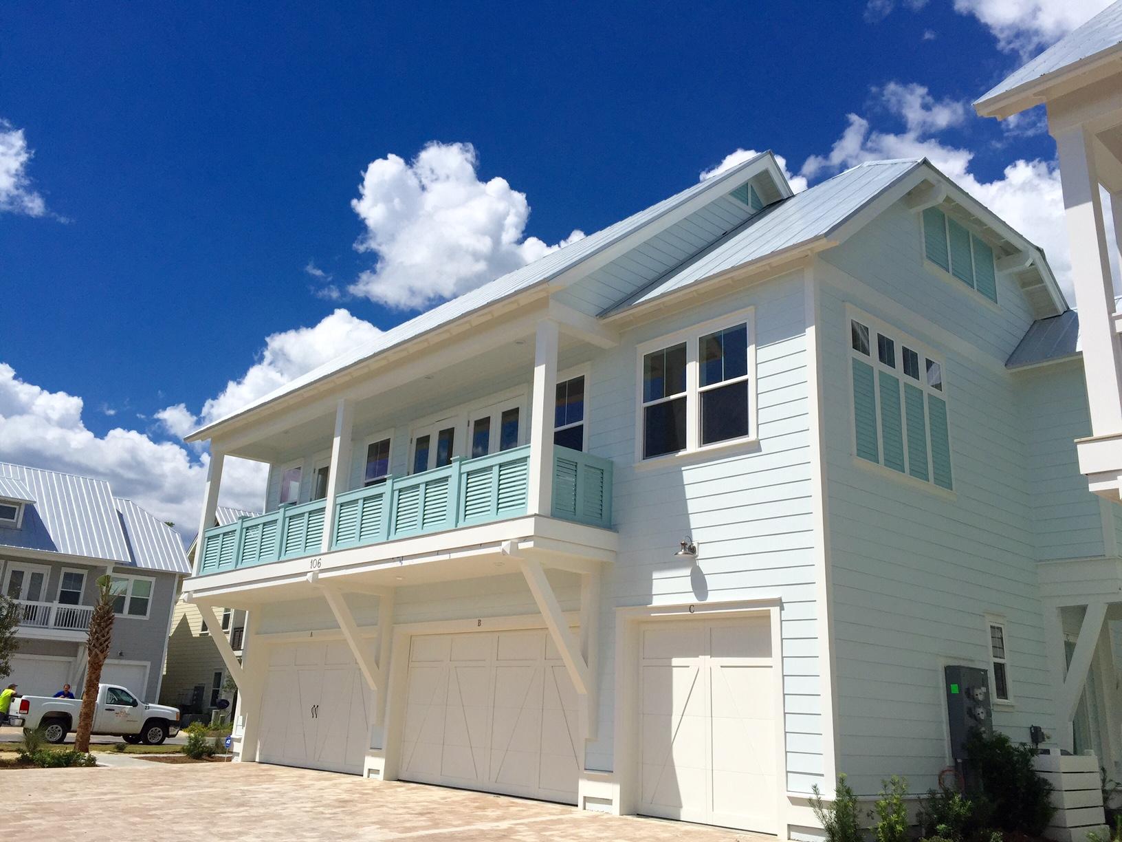 106 York Ln Inlet Beach, Unit C265 Inlet Beach, FL 32461 - Photo 1 of 19 a front view of a house with a garage