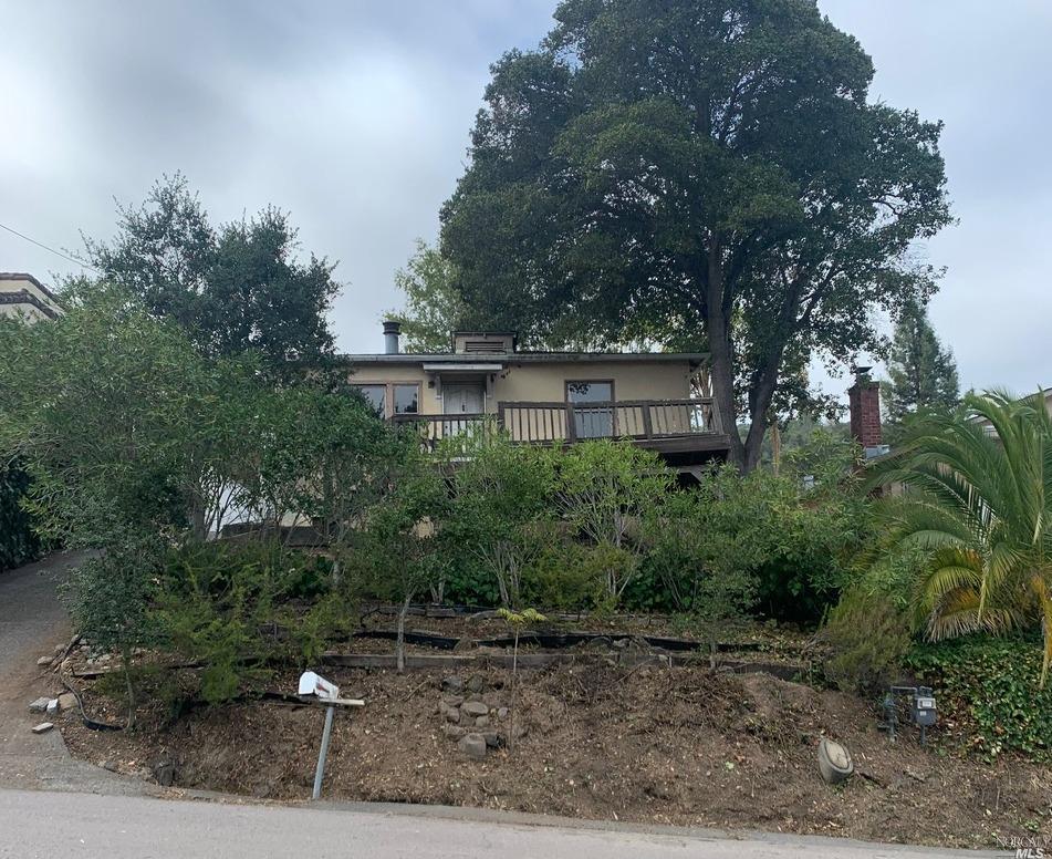 43 Clark Street San Rafael, CA 94901 - Photo 1 of 1 a backyard of a house with lots of green space