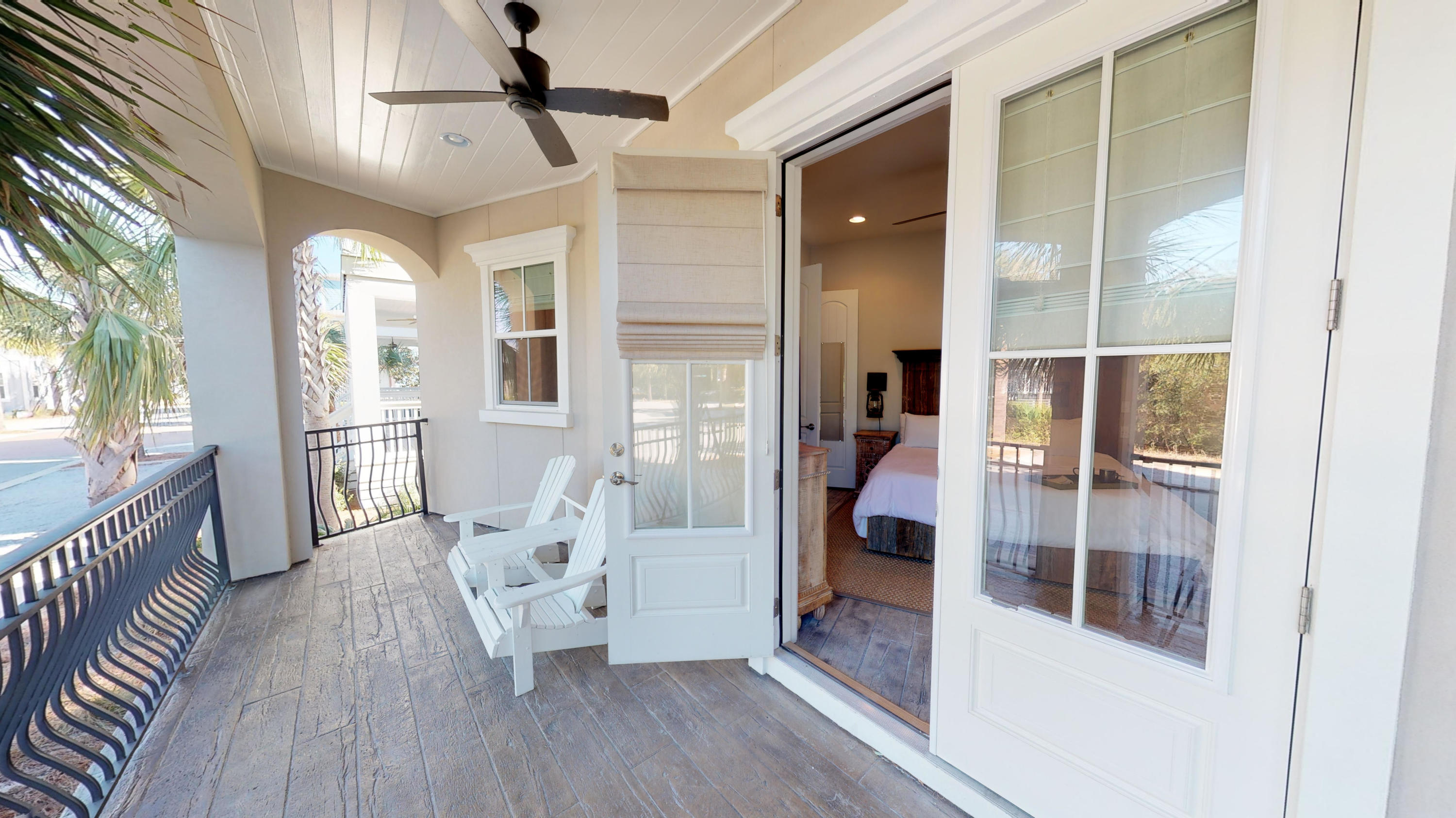 45 West Blue Crab Loop Inlet Beach, FL 32461 - Photo 18 of 54 1st Floor Master Porch