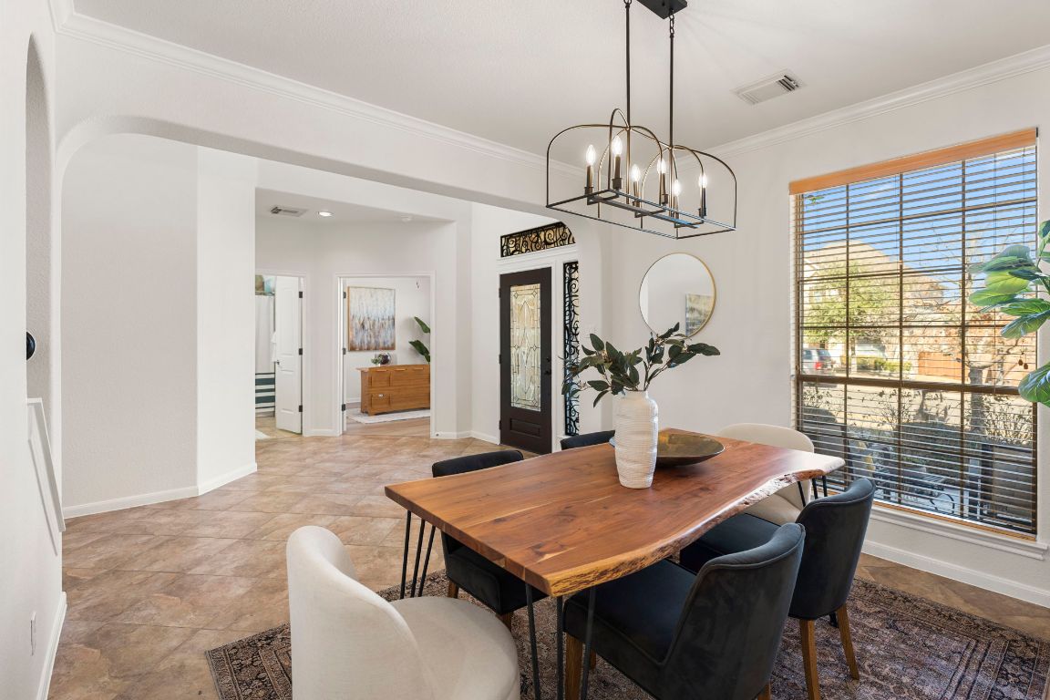 7809 Tusman Drive Austin, TX 78735 - Photo 10 of 40 Formal/flex with chandelier