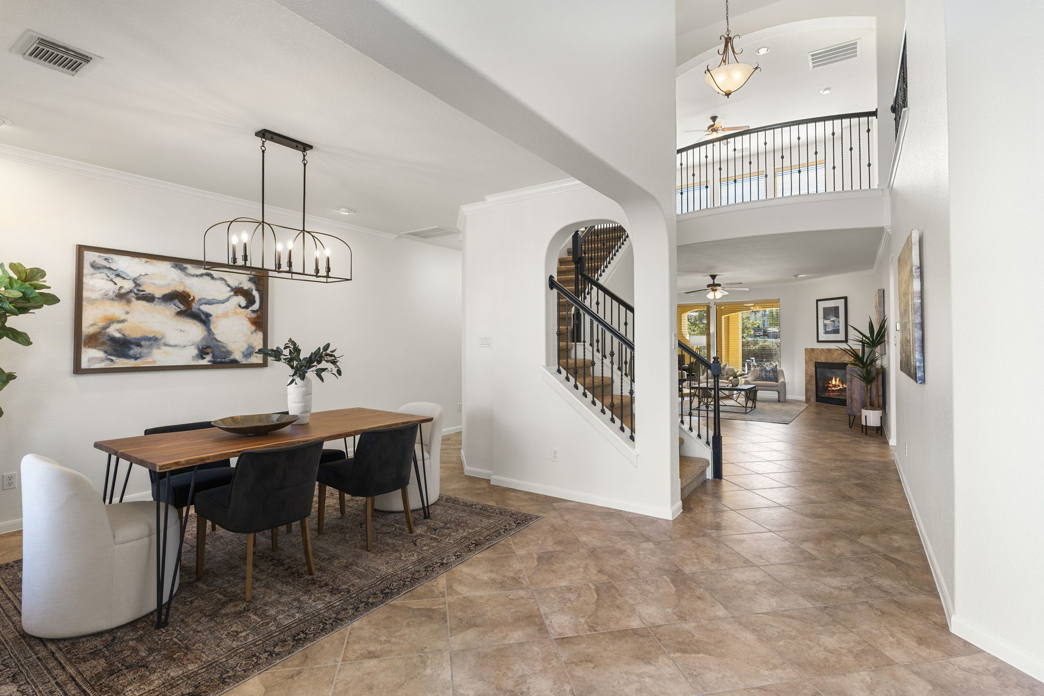 7809 Tusman Drive Austin, TX 78735 - Photo 10 of 38 a view of a dining room with furniture