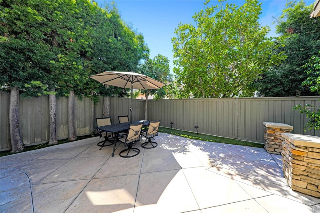 22 Calle Clasico San Clemente, CA 92673 - Photo 28 of 48 a backyard of a house with table and chairs