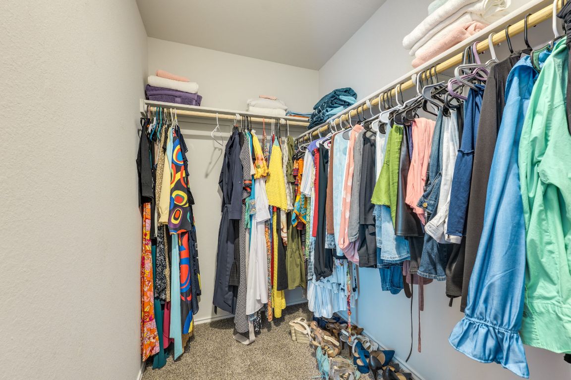 8932 Ranger Smt Road Temple, TX 76502 - Photo 29 of 40 a view of walk in closet with clothes