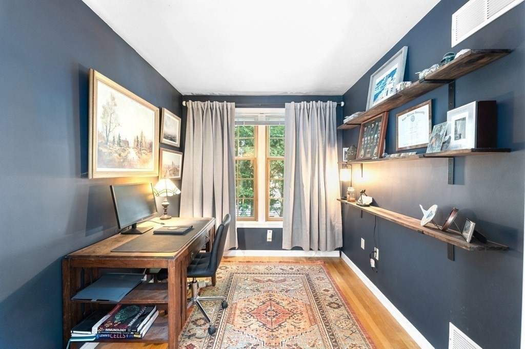 9 Bailin Drive Worcester, MA 01604 - Photo 15 of 30 a workspace with wooden floor and a window