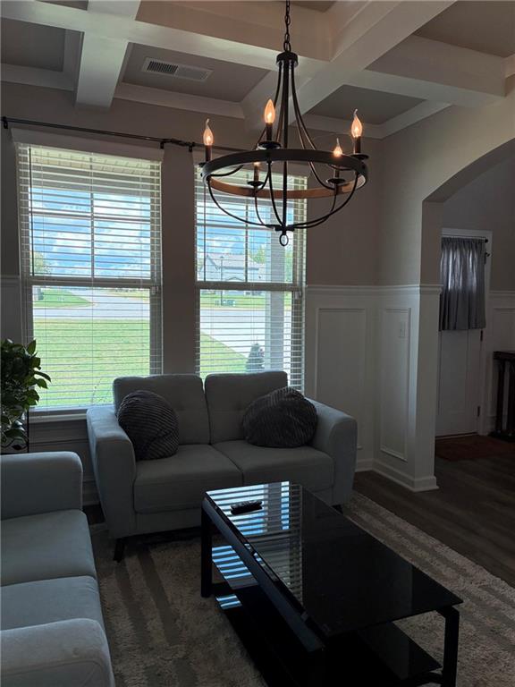 161 Donovan Avenue Locust Grove, GA 30248 - Photo 11 of 42 a living room with furniture and a window