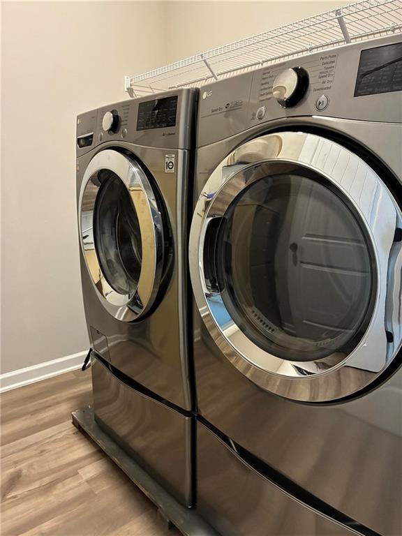161 Donovan Avenue Locust Grove, GA 30248 - Photo 22 of 42 a utility room with dryer and washer