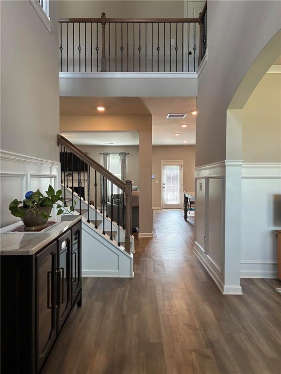 161 Donovan Avenue Locust Grove, GA 30248 - Photo 9 of 42 a view of entryway with wooden floor