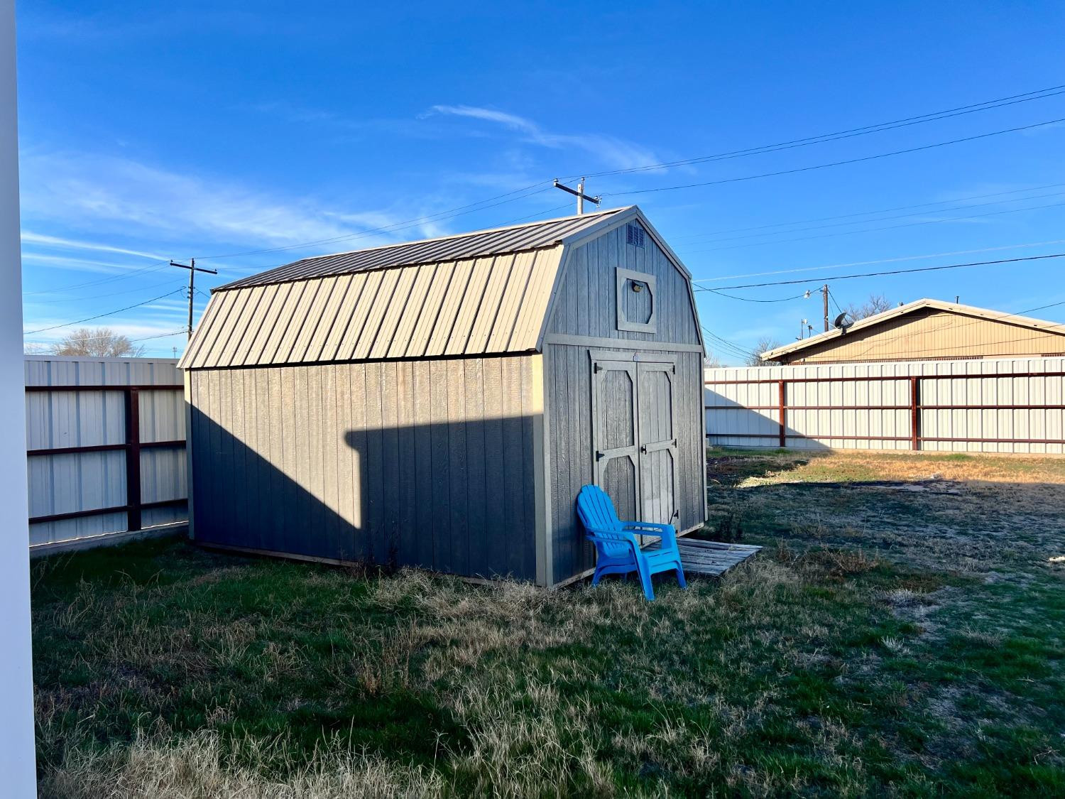1021 Avenue North Ralls, TX 79357 - Photo 24 of 29 a view of backyard with green space