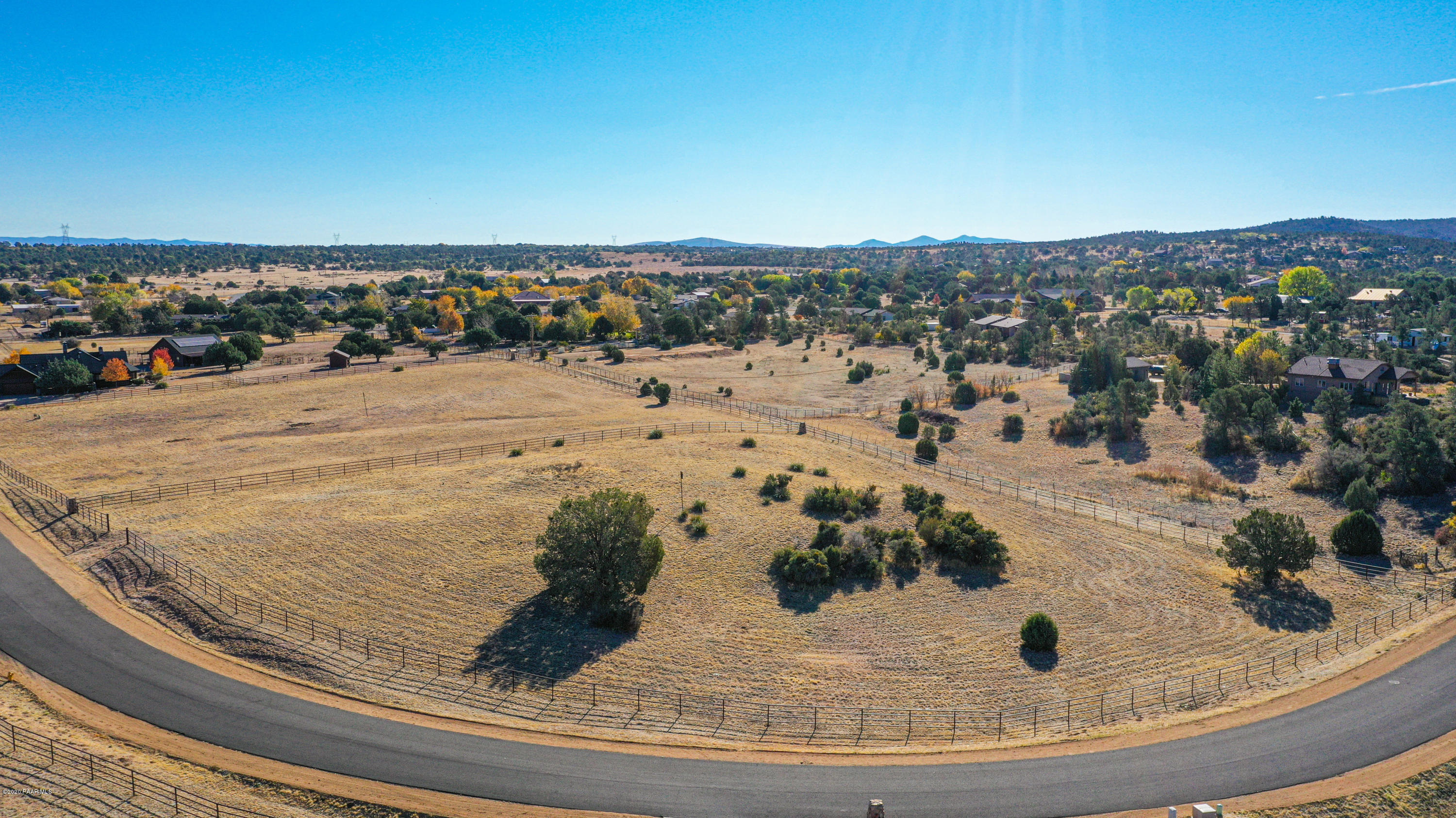 8725 North Callahan Road Prescott, AZ 86305 - Photo 3 of 33 Aerial View