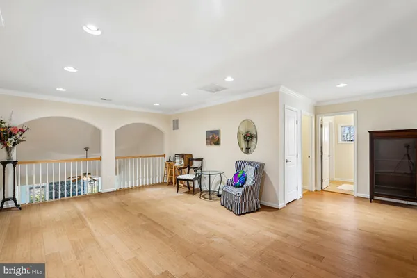 a view of room with a ceiling fan and window