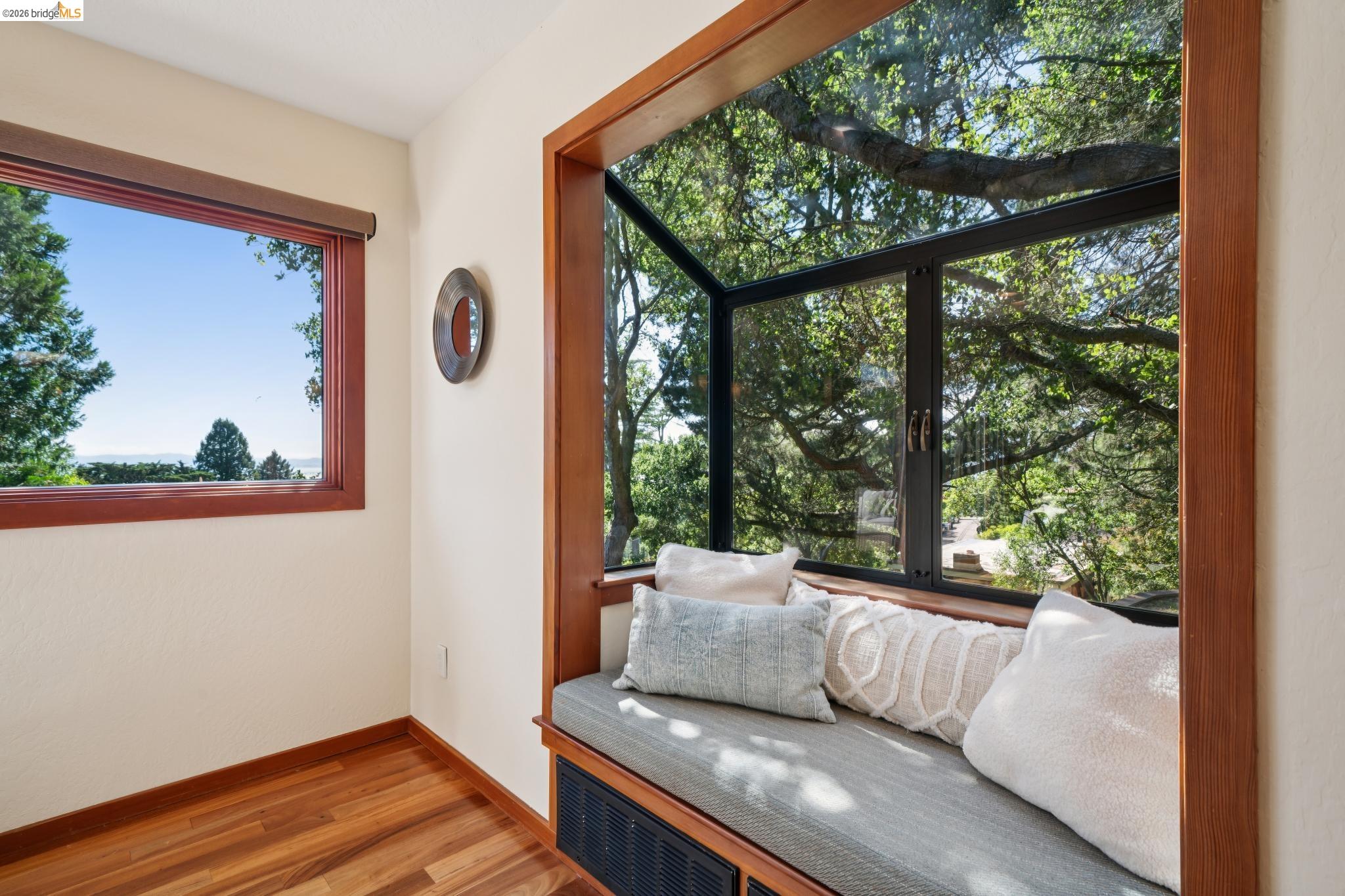 1183 Keeler Avenue Berkeley, CA 94708 - Photo 18 of 53 Sitting room with baseboards and wood finished floors